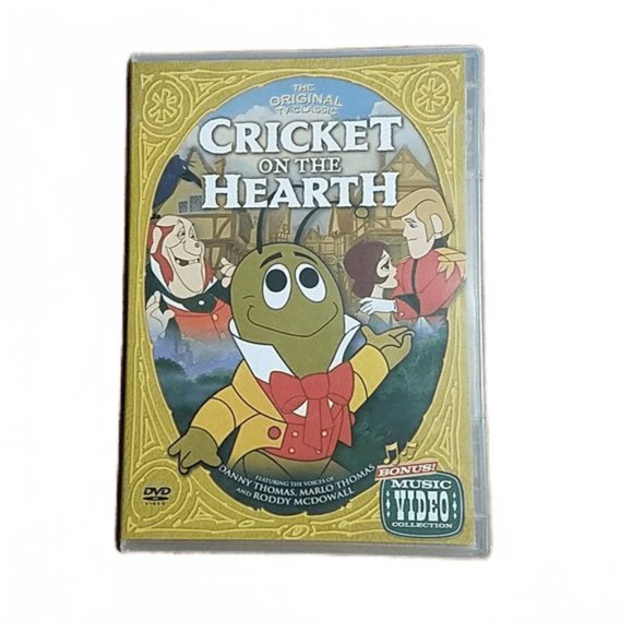 Other - Cricket On The Hearth Children's Classic Animated Movie DVD Disc Family Kids